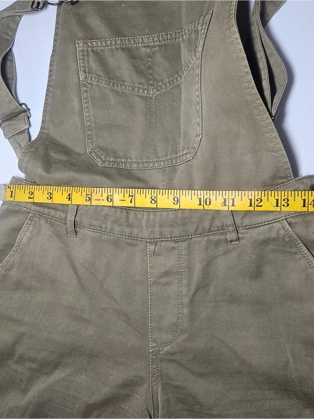 ZARA Z1975 Khaki Corduroy Overalls Women’s Size S 26 – Special Edition